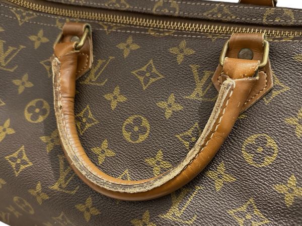 LOUIS VUITTON ルイヴィトン/モノグラム スピーディ30 USA タロンジップ 紙タグ ミニボストン ハンドバッグの画像8