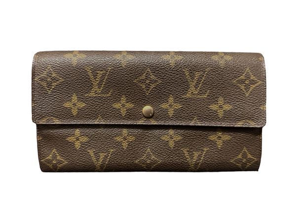 LOUIS VUITTON ルイヴィトン/モノグラム ポルトフォイユ サラ 二つ折り 長財布_画像1