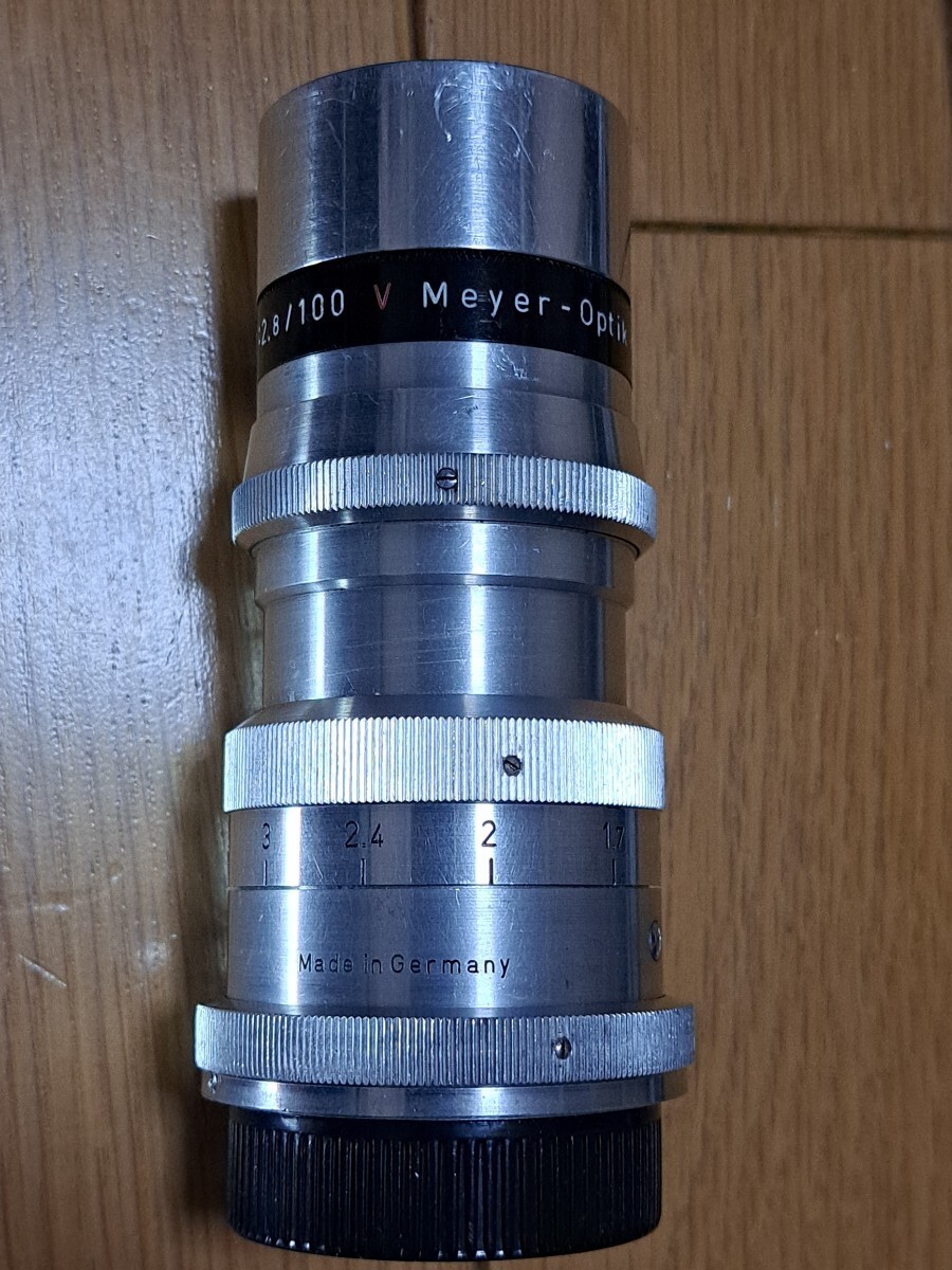 Meyer Optik Trioplan 100mm F2.8 V レア品