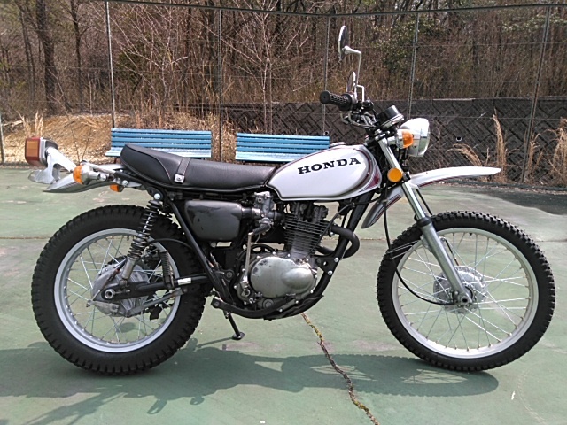 1973年頃のオフロード♪SL250S実動美車♪検索DT ハスラーTS250 エルシノアMT250 バイソンF8 ビンテージモトクロスVMXの画像2