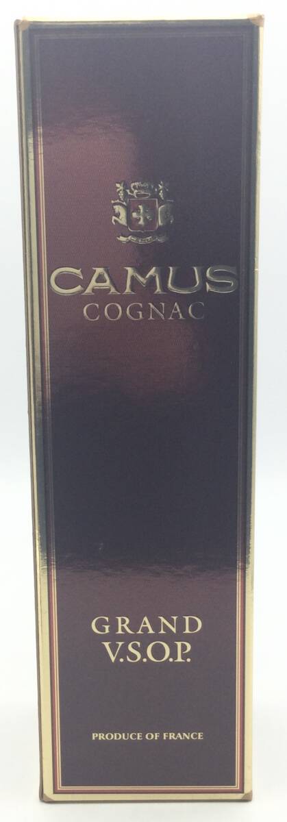 EE6●＜未開栓＞洋酒 CAMUS GRAND カミュ グランド VSOP コニャック ブランデー 700ml 40% 箱付き 古酒 ●_画像7