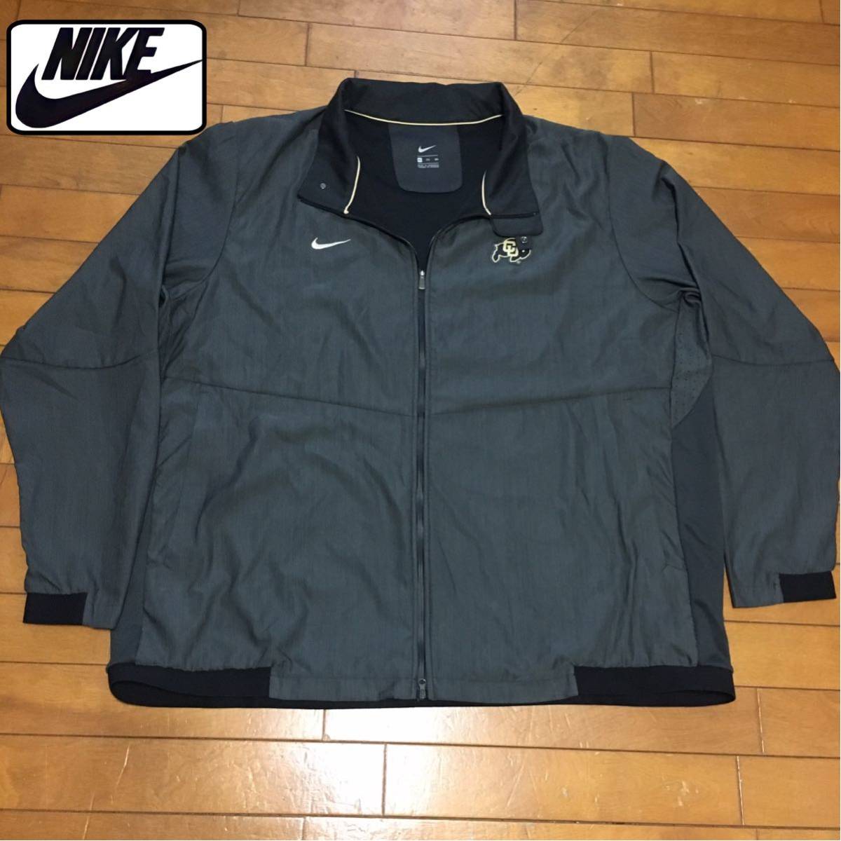 ★ [Nike] ★ Колорадо Go Buffs Nylon Jacket Большого размера ★ Размер 3xl ★ O777