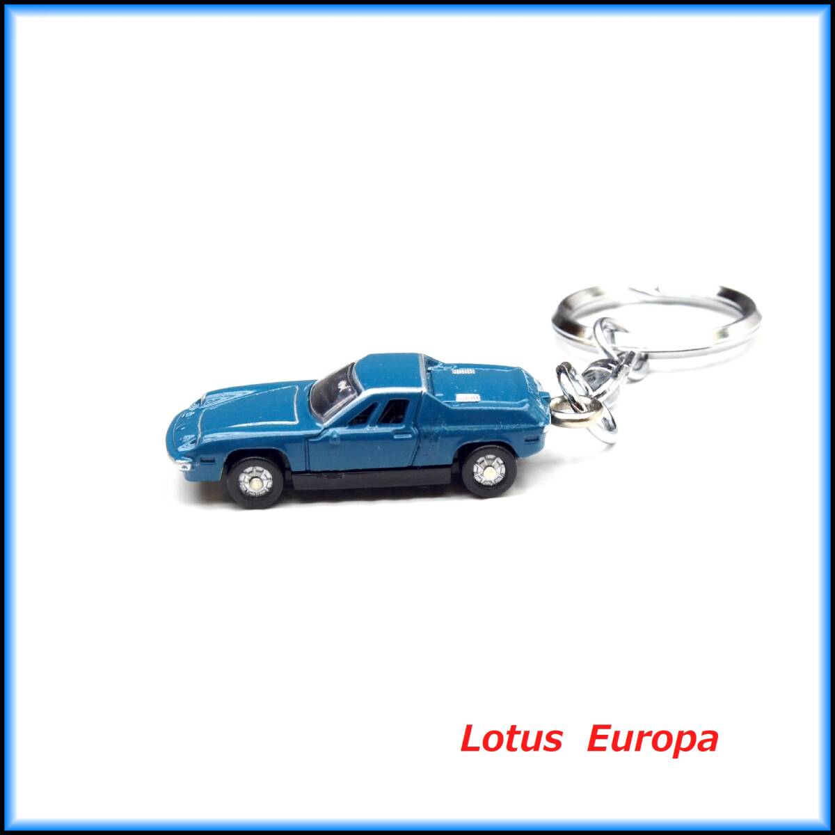 ロータス ヨーロッパ ミニカー ストラップ キーホルダー ライト マフラー ホイール ハンドル スポイラー バンパー シート ミラー シート_画像4