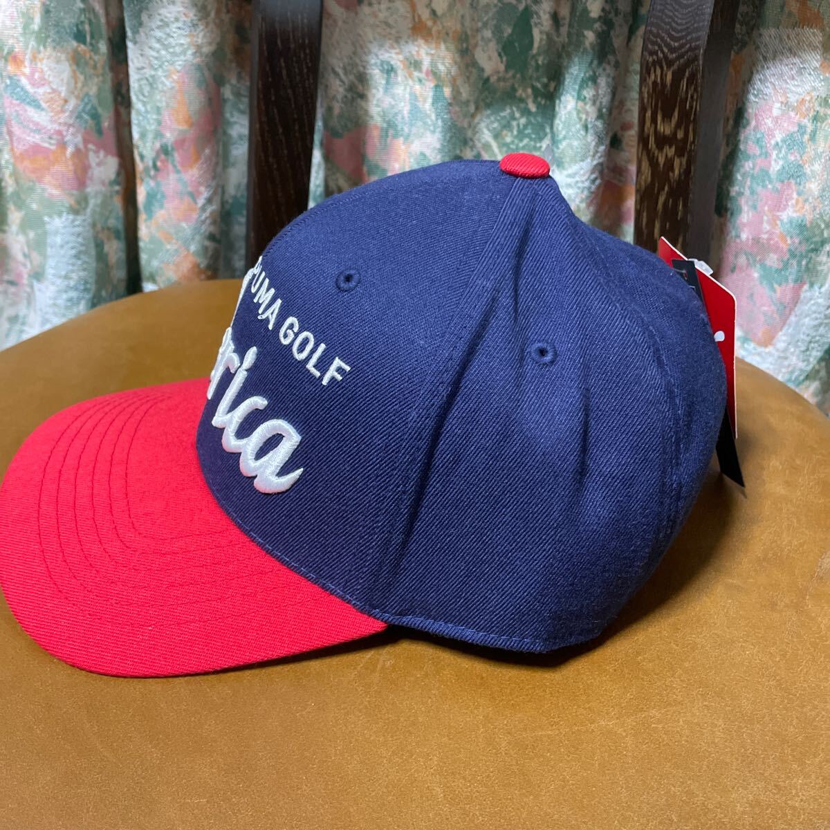 新品未使用 PUMA GOLF Men's Merica Script Snapback cap プーマゴルフ スナップバックキャップ_画像3