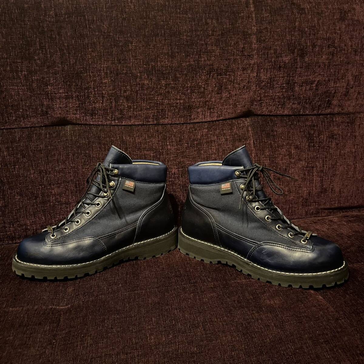 限定 レア 33235 【8.5EE】 26.5〜27㎝ DANNER LIGHT Ⅲ ダナーライト 3 廃盤 ブーツ9 30457 30440 黒 ブラック ネイビー INK インク_画像4