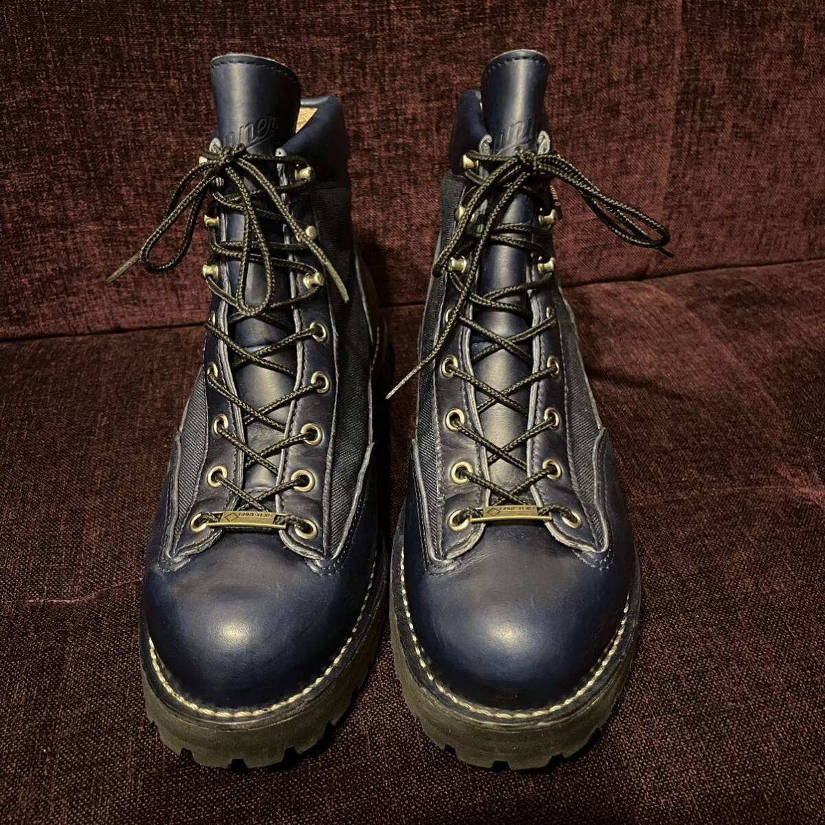 限定 レア 33235 【8.5EE】 26.5〜27㎝ DANNER LIGHT Ⅲ ダナーライト 3 廃盤 ブーツ9 30457 30440 黒 ブラック ネイビー INK インク_画像3