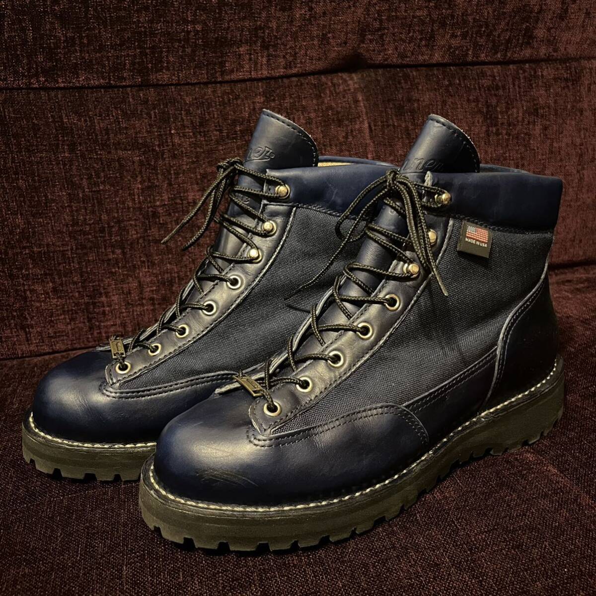 限定 レア 33235 【8.5EE】 26.5〜27㎝ DANNER LIGHT Ⅲ ダナーライト 3 廃盤 ブーツ9 30457 30440 黒 ブラック ネイビー INK インク_33235 【8.5EE】 DANNER