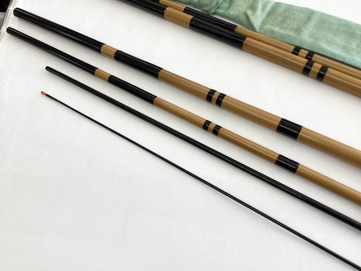 紀州匠 段巻 2本セット 11.2 / 10.1 品 へら ヘラ(ヘラブナ竿 紀州匠 段巻 2本セット 11.2 / 10.1 品 へら ヘラ(ヘラブナ竿