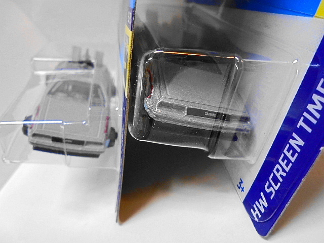 Hotwheels バックトゥザフューチャー ホットウィール ミニカー 2種セット BTTF 映画 デロリアン ホバーモードの画像3