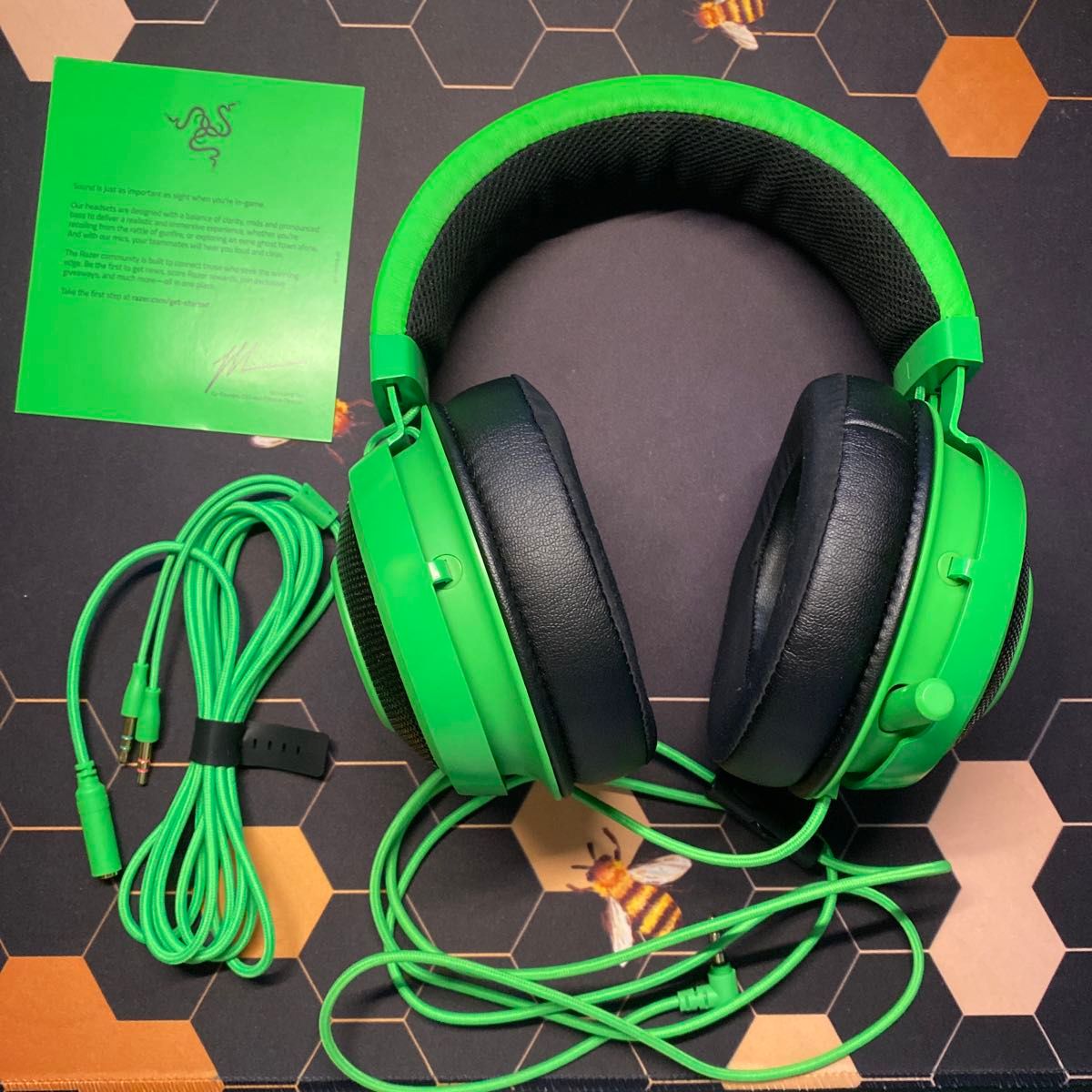 RAZER KRAKEN のゲーミングヘッドセットです。          動作確認済み。付属品完備