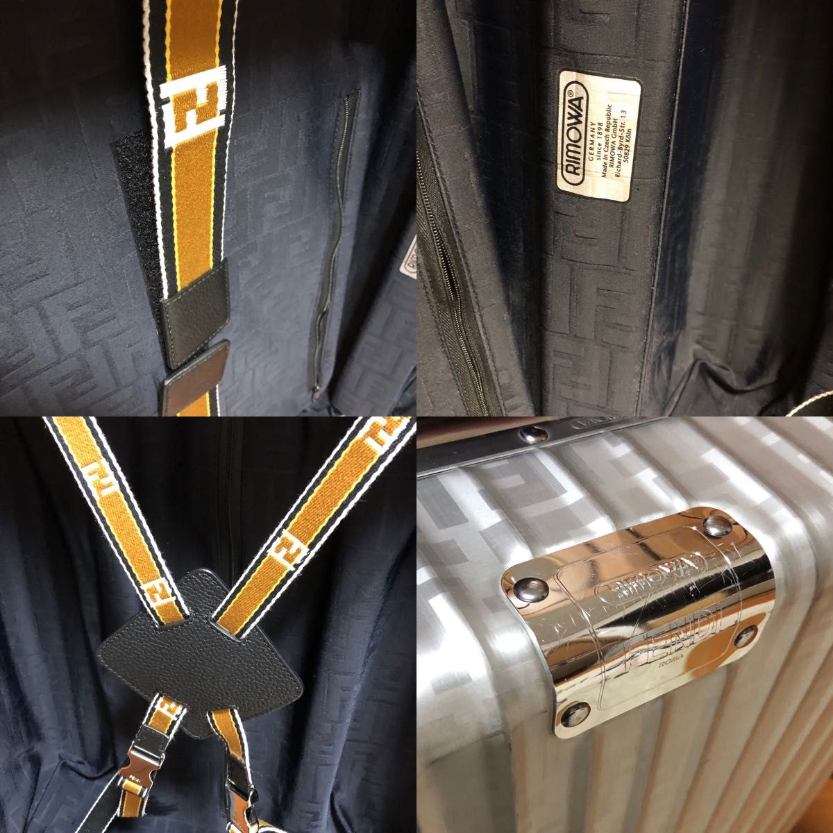 激レア 入手困難 美品 フェンディ FENDI リモワ RIMOWA スーツ 激レア 入手困難 美品 フェンディ FENDI リモワ RIMOWA スーツ