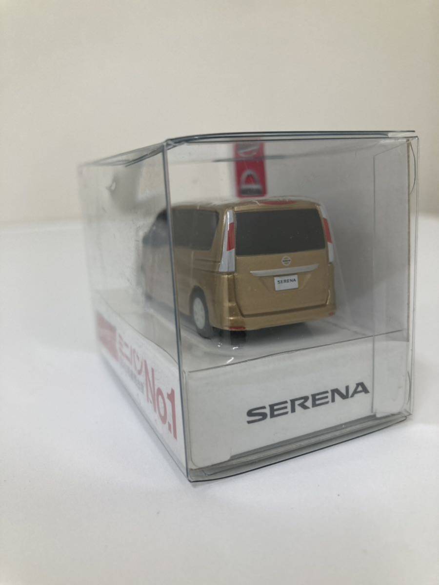 激安！日産セレナ　プルバックミニカー！未開封品！ゴールド_画像3