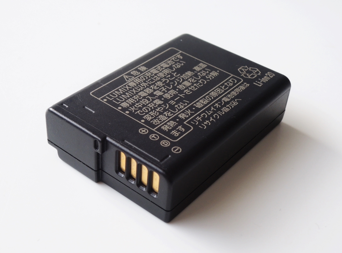 Panasonic LUMIX 純正品 DMW-BLD10 パナソニック Li-ion バッテリーの画像5