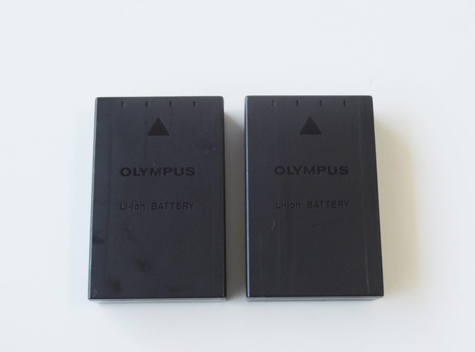 OLYMPUS 純正品 PS-BLS1 2個セット オリンパス Li-ion バッテリーの画像2