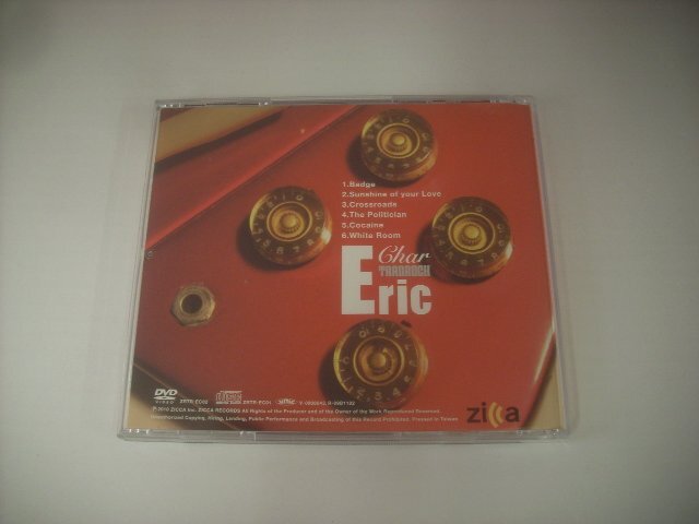 ■ CD+DVD CHAR / TRADROCK ERIC 国内盤 ZICCA RECORDS ZRTR-EC02 ◇r60312_画像2