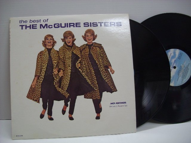 [2LP] THE McGUIRE SISTERS ザ・マグワイア・シスターズ / THE BEST OF ザ・ベスト・オブ US盤 MCA RECORDS MCA2-4119 ◇r60315_画像1