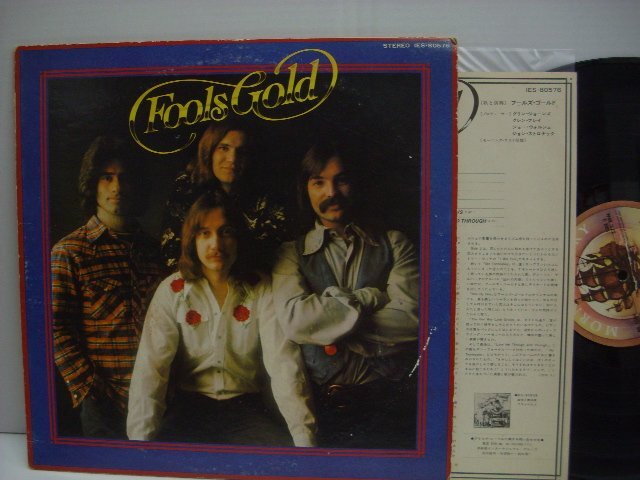 [LP] FOOLS GOLD フールズ・ゴールド・デビュー 国内盤 東芝EMI株式会社 IES-80576 GLENN GREY グレン・フライ JOE WALSH ◇60320_画像1