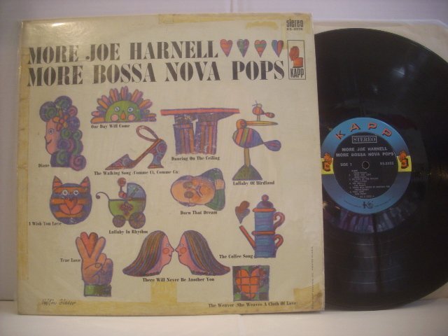 ● 輸入USA盤 LP MORE JOE HARNELL MORE BOSSA NOVA POPS / ジョーハーネル ボアノヴァポップス 1963年 KAPP RECORDS KS-3325 ◇r60322_画像1