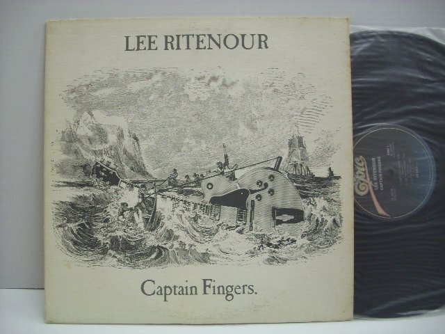 [LP] LEE RITENOUR リー・リトナー / CAPTAIN FINGERS キャプテン・フィンガーズ US盤 EPIC PE 34426 ◇r60322の画像1