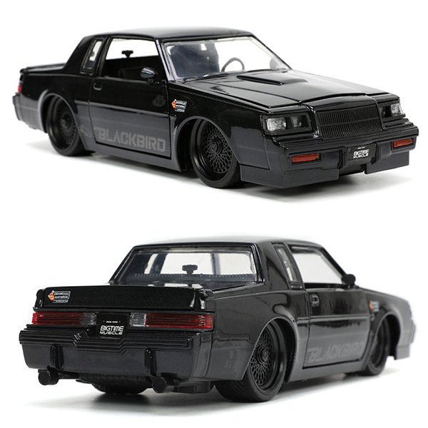 JADATOYS 1:24 BTM 1987 Buick Grand National ミニカー_画像7