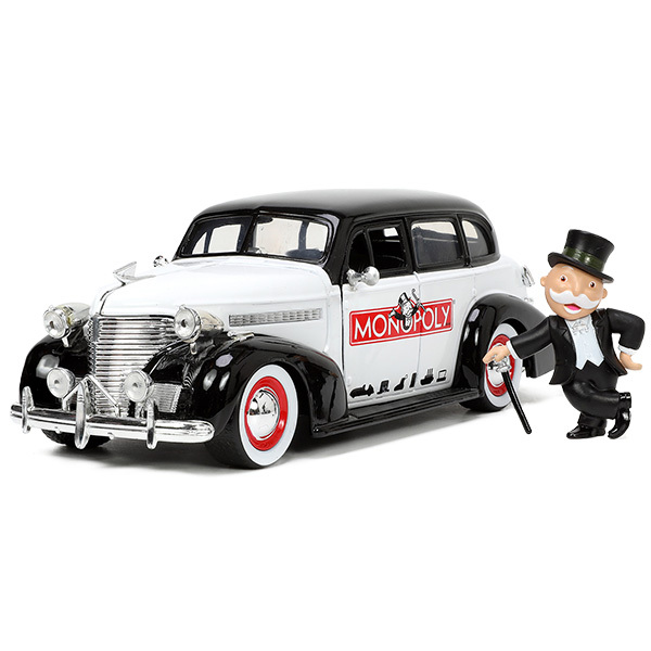 1:24 MONOPOLY 1939 CHEVY MASTER DELUXE w/ MR. MONOPOLY【モノポリー】ミニカー_画像3