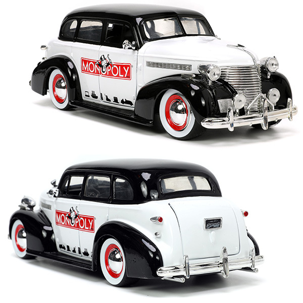 1:24 MONOPOLY 1939 CHEVY MASTER DELUXE w/ MR. MONOPOLY【モノポリー】ミニカー_画像6