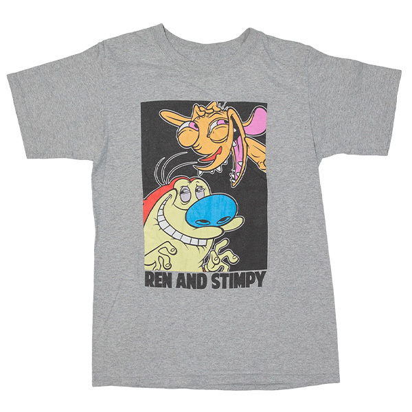 Tシャツ Ren & Stimpy Gray【レン＆スティンピー】_画像1