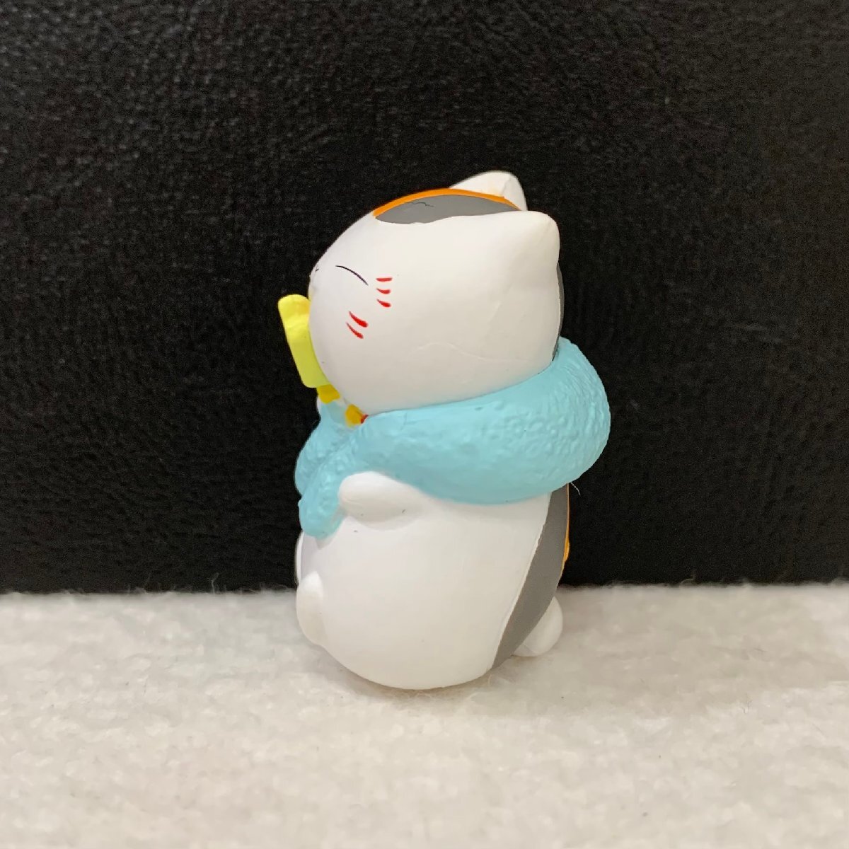 < beautiful goods > bath finished. ice [ Natsume's Book of Friends nyanko. raw happy ba baby's bib m] figure * height approximately 3cm(wi