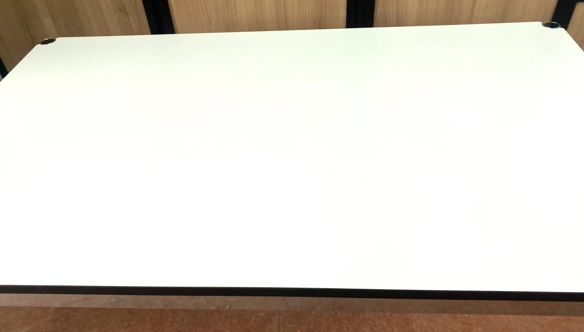 税込 在庫3台有【極美品】USM Haller Table ユーエスエム ハラー テーブル 幅125×75cm 定価13.9万 デスク ワークデスク ミーティングの画像4
