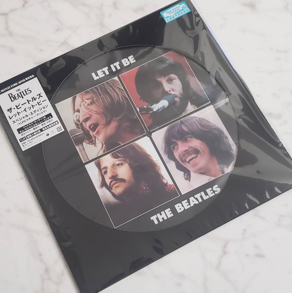 【ピクチャー・ディスク】ビートルズ『レット・イット・ビー』アナログ盤 LP The Beatles LET IT BE【直輸入盤/完全生産限定】_画像7