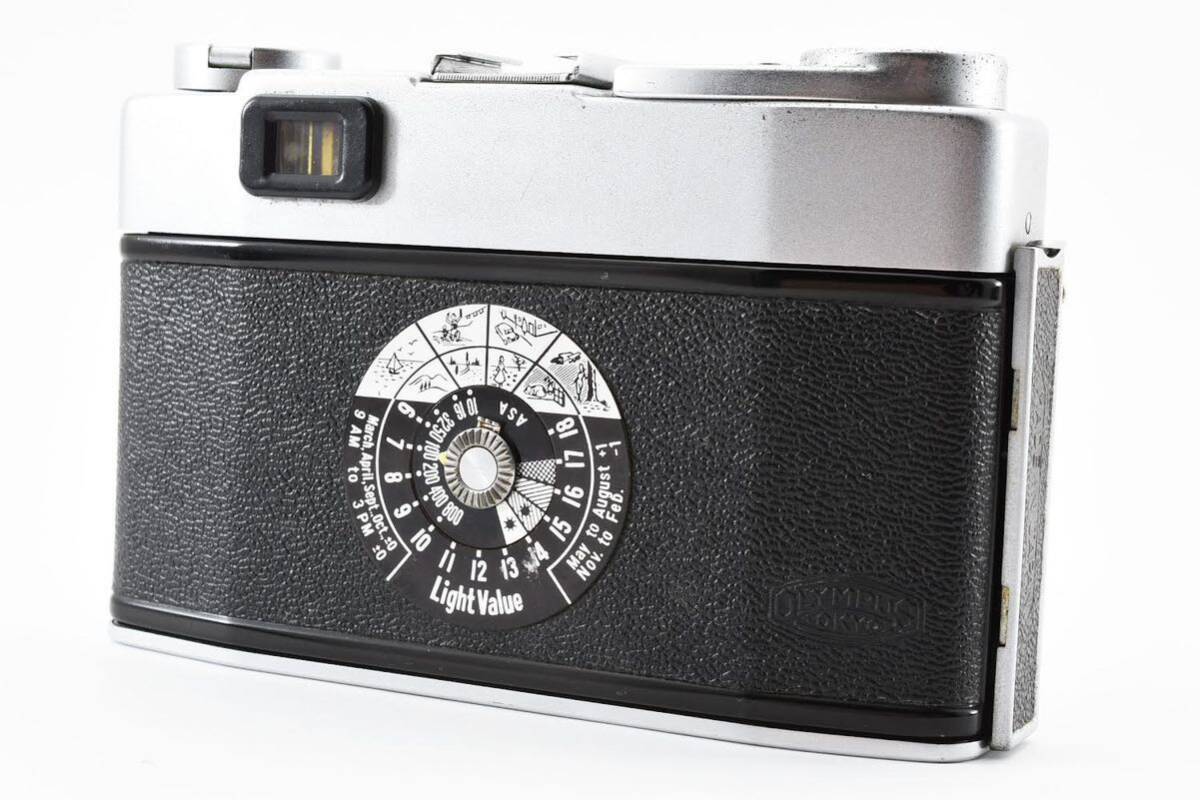 #1271★美品★ OLYMPUS オリンパス 35-S レンジファインダー E.Zuiko F.C. 4.8cm F2.8 機関良好★_画像6