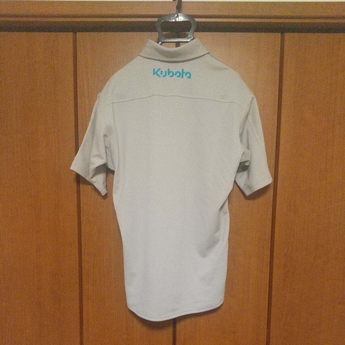 [ unused 4 point set ]Kubota Kubota working clothes jacket + trousers + polo-shirt [M] free shipping! Yanmar Iseki John Deere 
