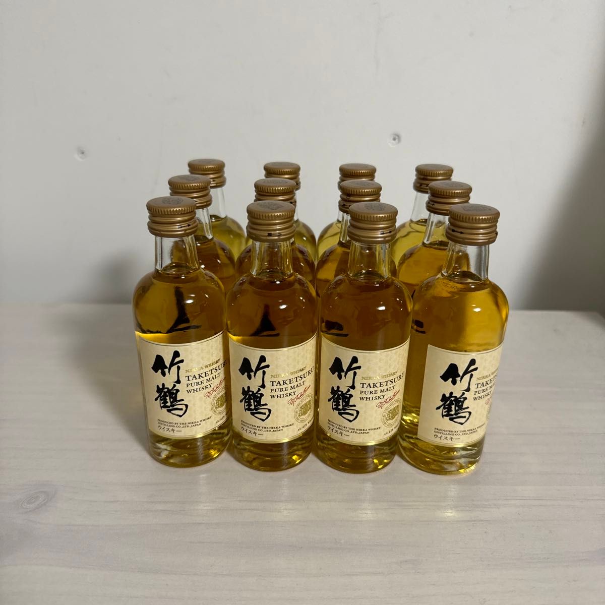 余市蒸溜所限定　竹鶴ミニボトル　50ml 12本セット