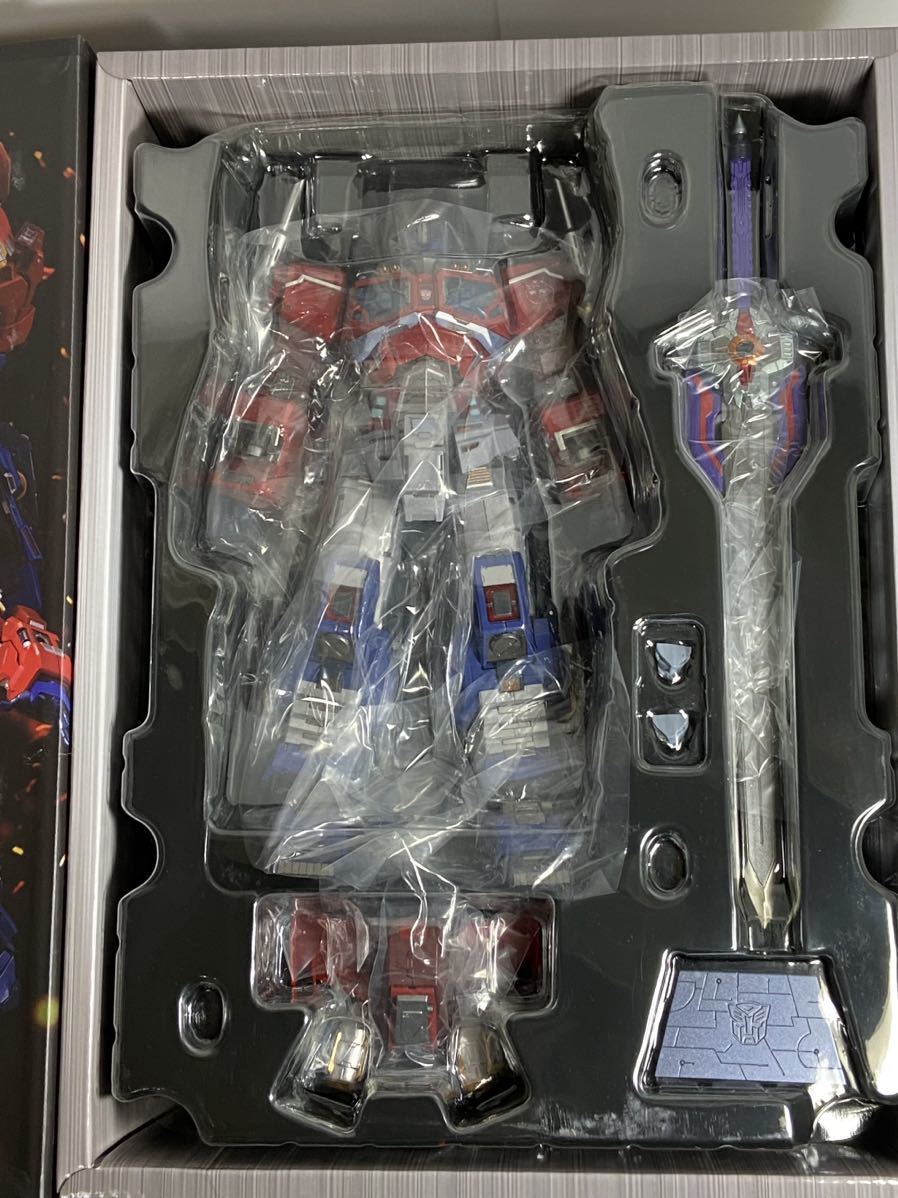 【中古】フレイムトイズ Flame Toys 鉄機巧 オプティマスプライム_画像3