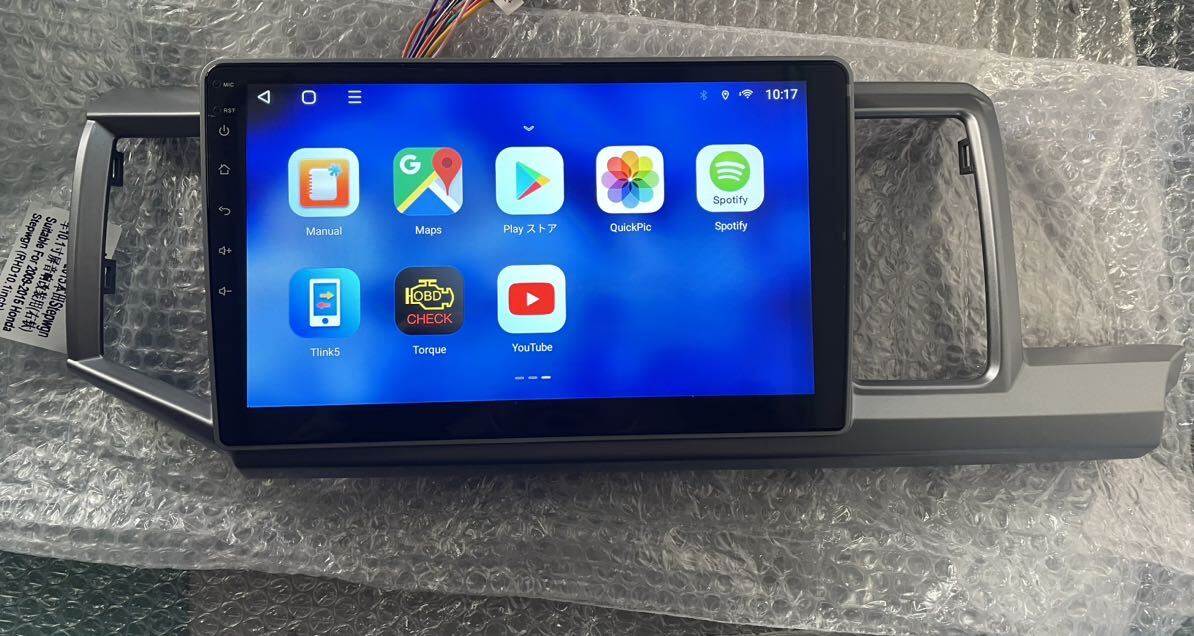 ホンダステップワゴンRK1,RK2,RK5,RK6 アンドロイドナビ　Apple Carplay, android auto AHD バックカメラ付き_画像6