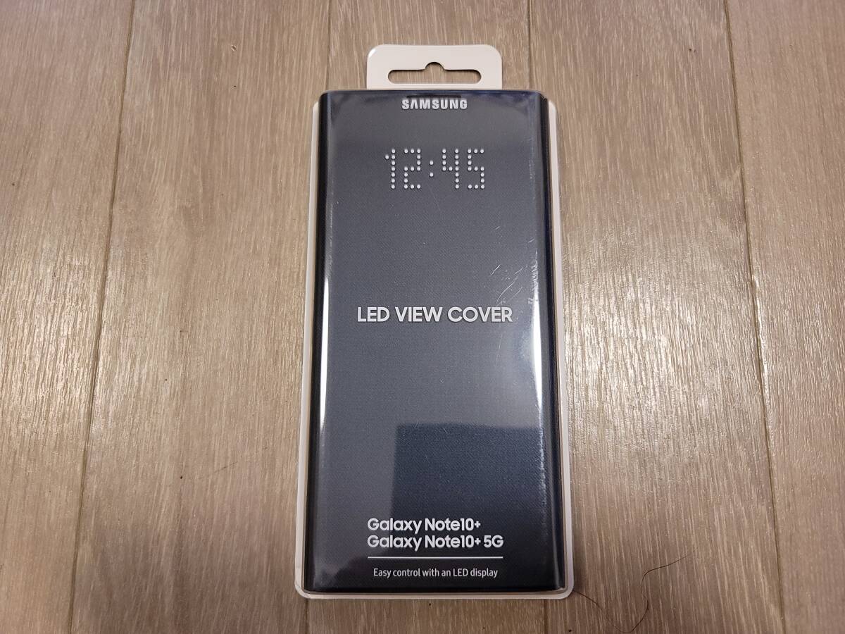 Galaxy Note10+ LED View Cover/ブラック SAMSUNG純正 並行輸入 Galaxy Note10+ LED View Cover/ブラック SAMSUNG純正 並行輸入