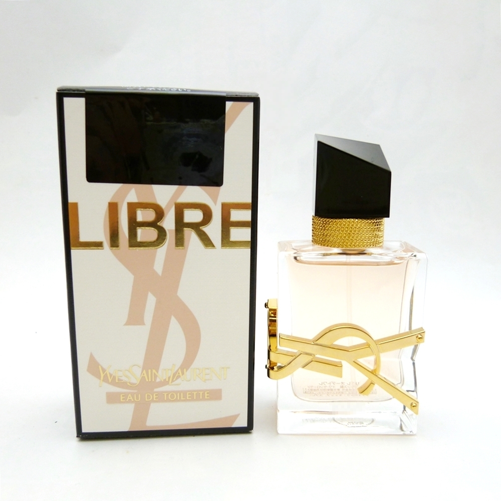 A24-628【残量9割以上】Yves Saint Laurent イヴ・サンローラン LIBRE リブレ EDT オーデトワレ 30mL 香水 フレグランス ネーム入り_画像1