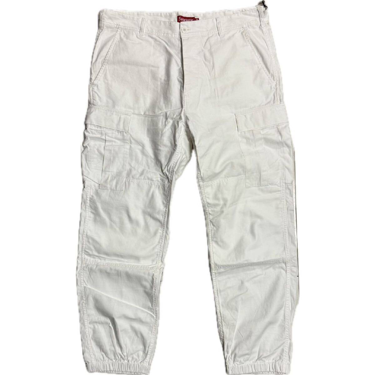 Supreme Cargo Pant 21AW White 36 シュブリーム カーゴパンツ 白_画像3