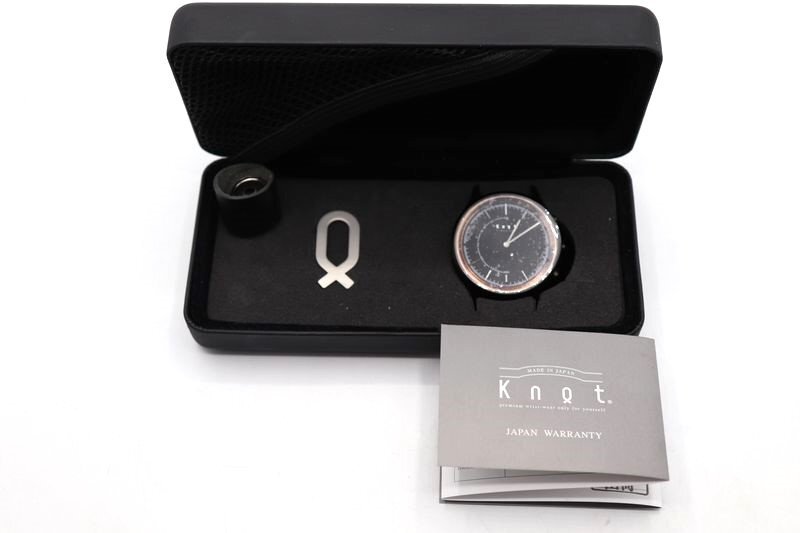 knot　ノット　スマートウォッチ　2018年　First　Order　316L　300個限定　EH-38　稼働　ケース付　　腕時計　timepiece