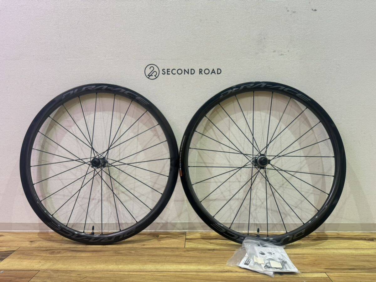 ■未使用品■SHIMANO シマノ WH-R9170 C40 TU DURA-ACE デュラエース フルカーボン ホイール disc ディスク ロードバイク パーツ P0526の画像1