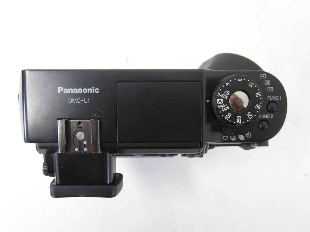 【現状品】　Panasonic LUMIX L1 　/　 LEICA D VARIO-ELMARIT 14-50mm f2.8-3.5ASPH　パナソニック　ルミックス　レンズセット_画像4