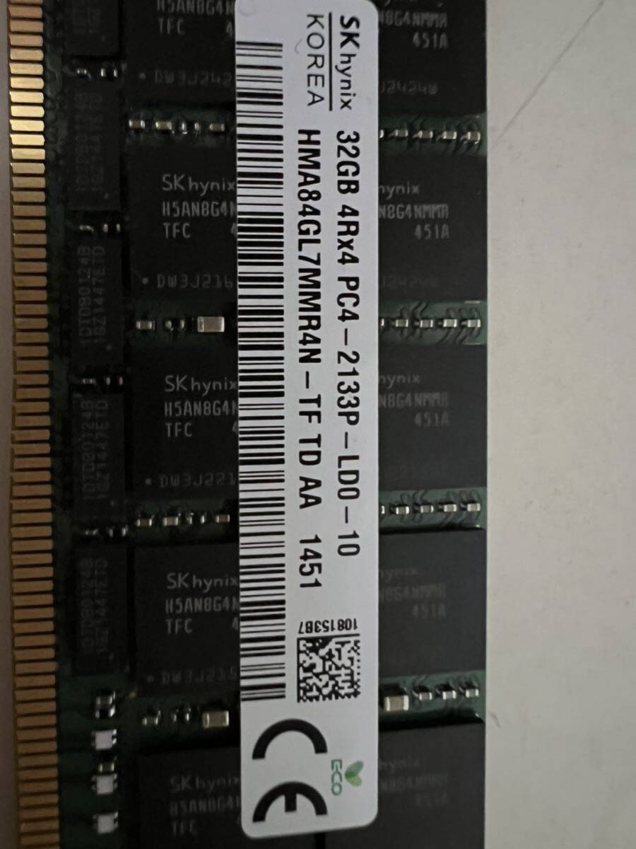 32GB 4Rx4 PC4-2133P 4 pieces 