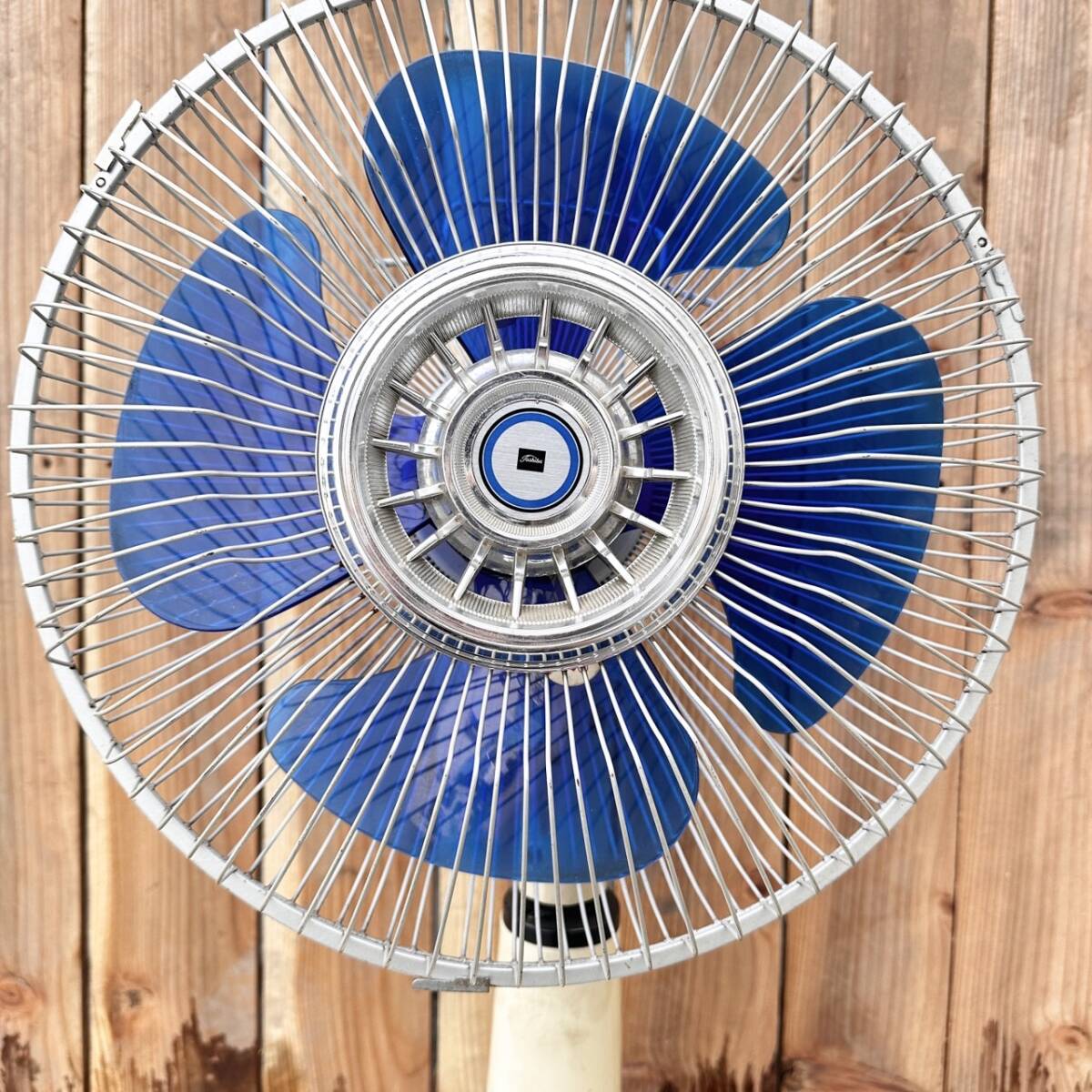 [ retro * antique ] electric fan | Toshiba TOSHIBA|H-30P20| four sheets wings | yawing | Showa Retro 