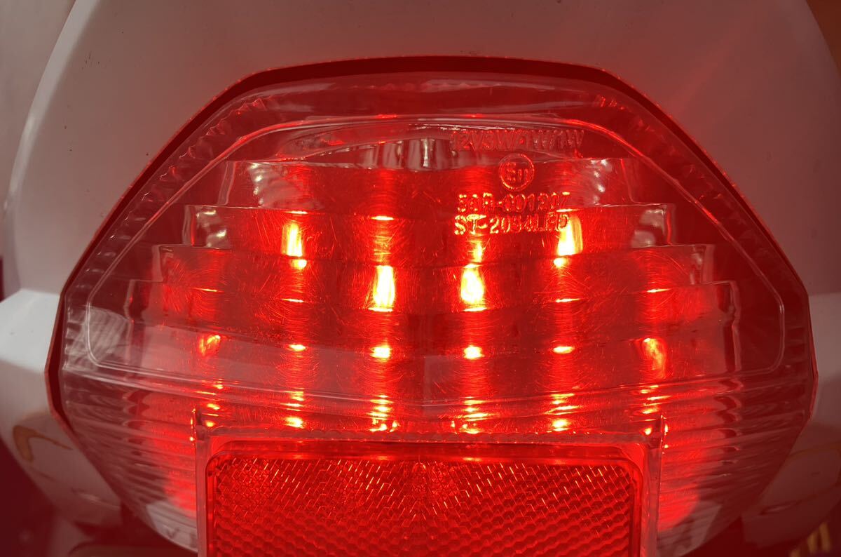 GSX1400 社外LED クリアテールライト　クリアテールレンズ　_画像9