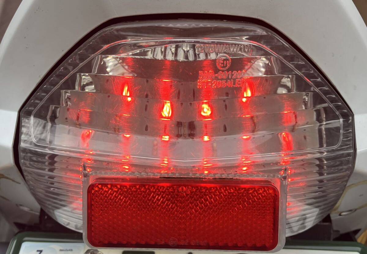 GSX1400 社外LED クリアテールライト　クリアテールレンズ　_画像8