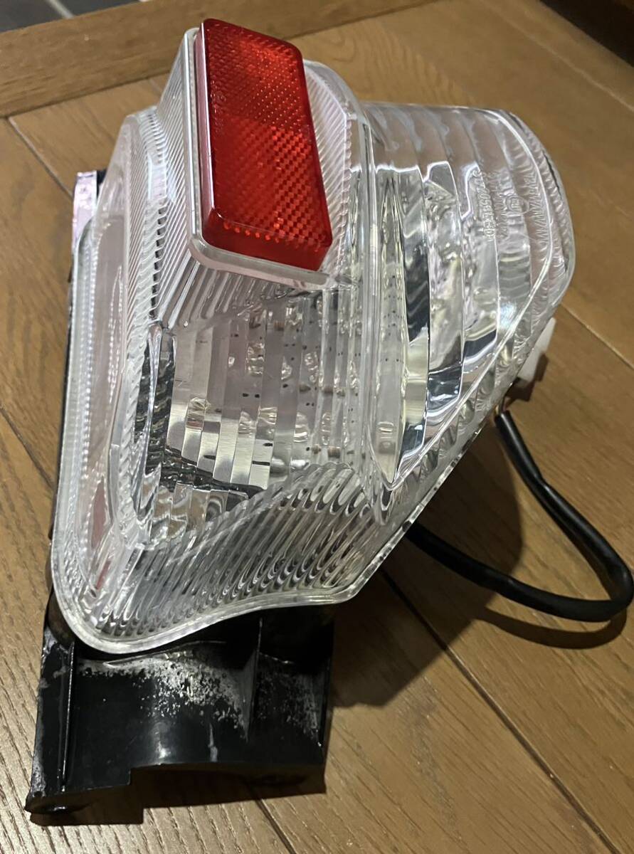 GSX1400 社外LED クリアテールライト　クリアテールレンズ　_画像3