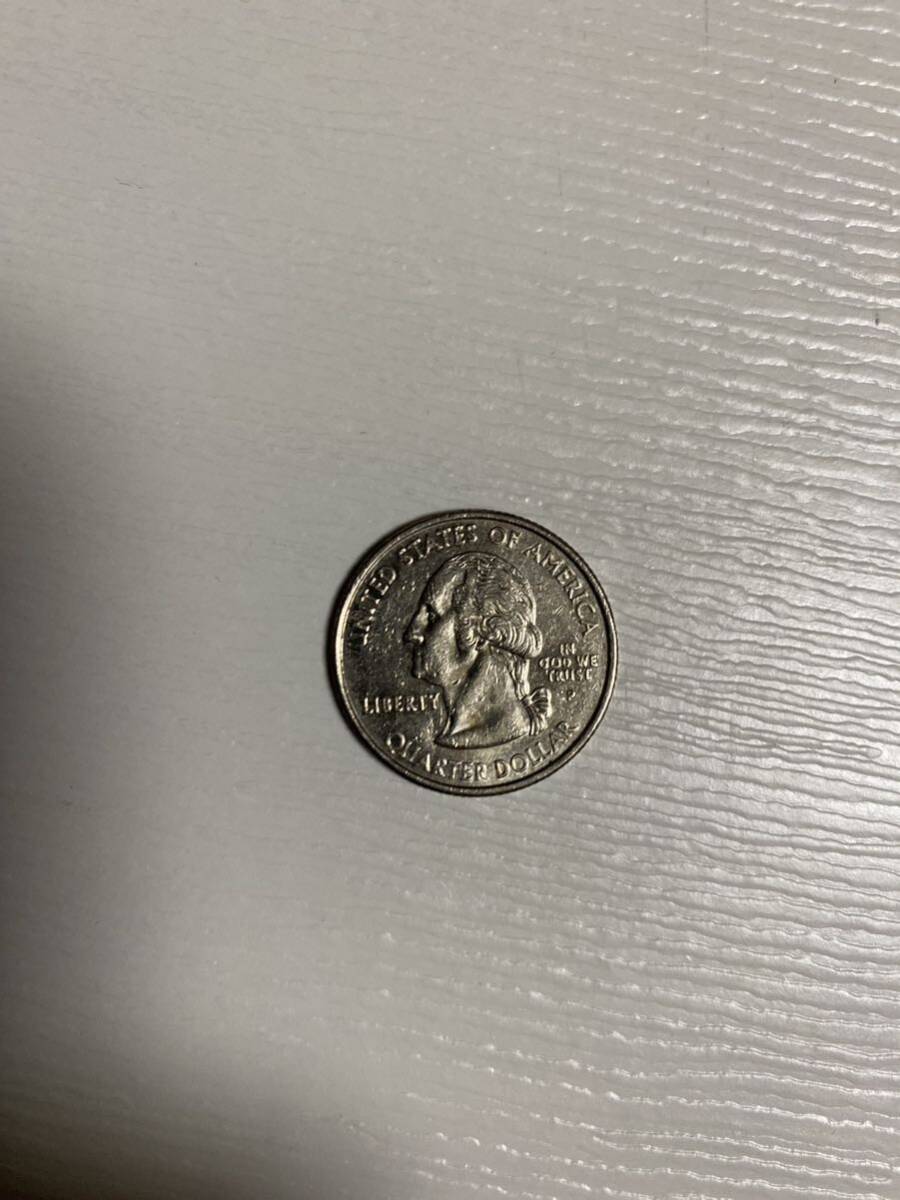アメリカ コイン 25セント記念硬貨マサチューセッツ州2000年_画像2