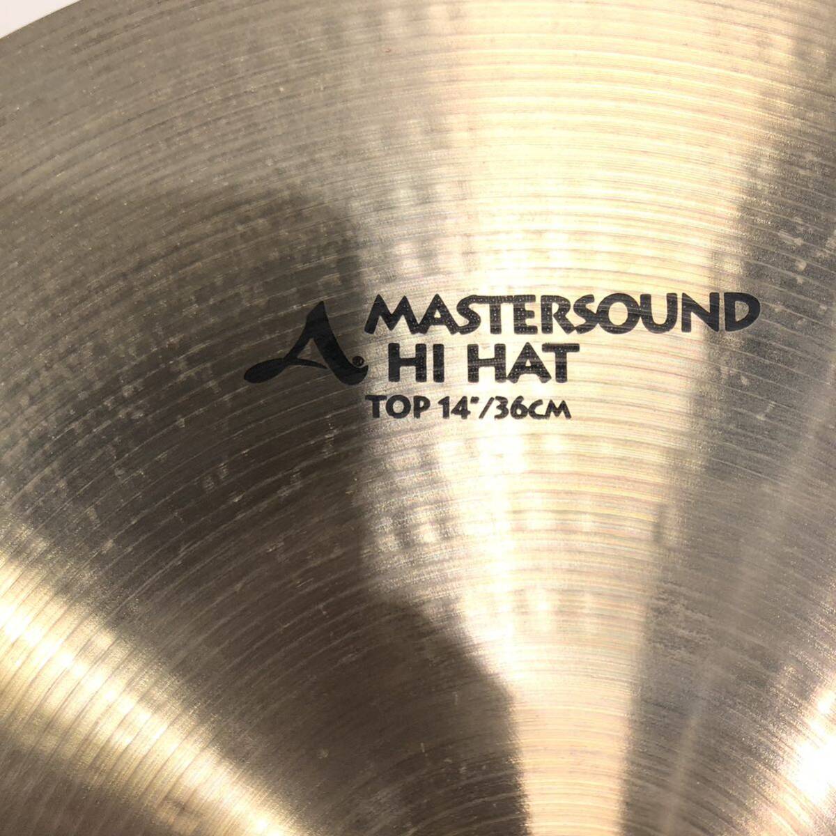 A Zildjian MASTER SOUND HI-HAT 14' トップのみの画像2