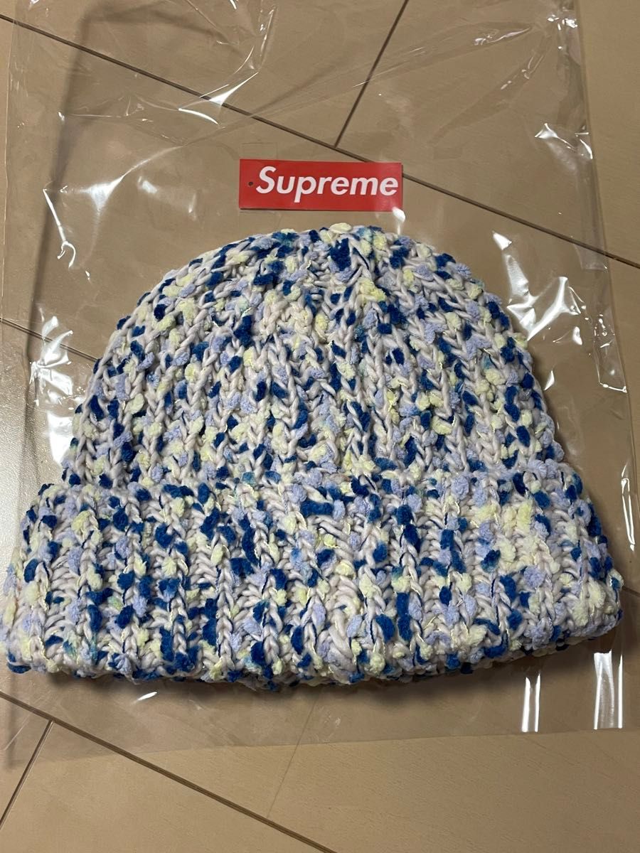 supreme シュプリーム　Chenille Beanie（シェニールビーニー）Lavender ニットキャップ　ニット帽