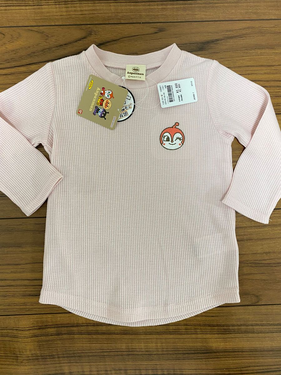 新品タグ付き　 コキンちゃん　長袖＆半袖２枚セット　 長袖Tシャツ　アンパンマンシリーズ　100センチ